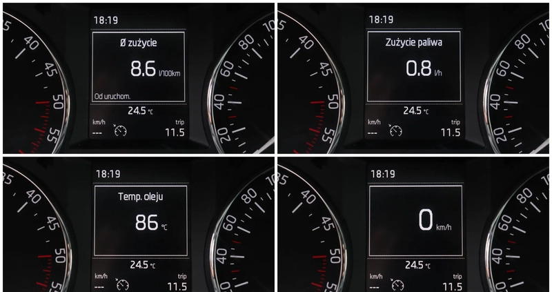 Skoda Octavia cena 39900 przebieg: 210000, rok produkcji 2015 z Miechów małe 742